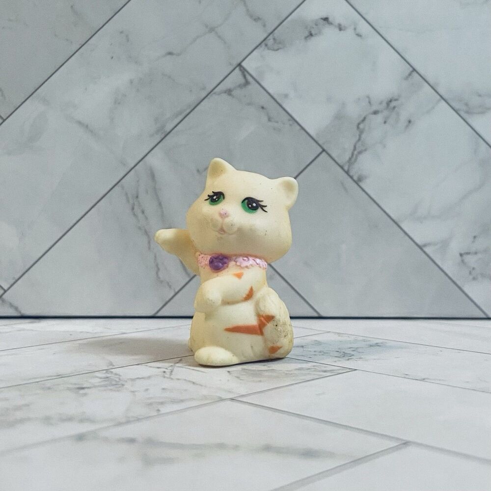 Vintage 1995 Littlest Pet Shop Country Striped Garden Kitty Cat Replacement Part